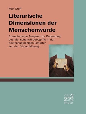 cover image of Literarische Dimensionen der Menschenwürde
